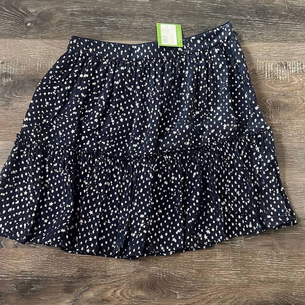 KATE SPADE Navy Star skirt